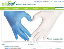 Tablet Screenshot of mocarehealth.com